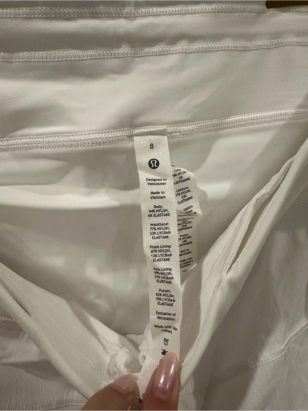 Lululemon Pace Rival Mid Rise Skirt